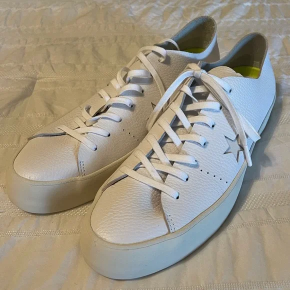 ❌SOLD❌Converse One Star Prime OX White Leather Unisex Sneakers *NWOB* - Picture 8 of 8